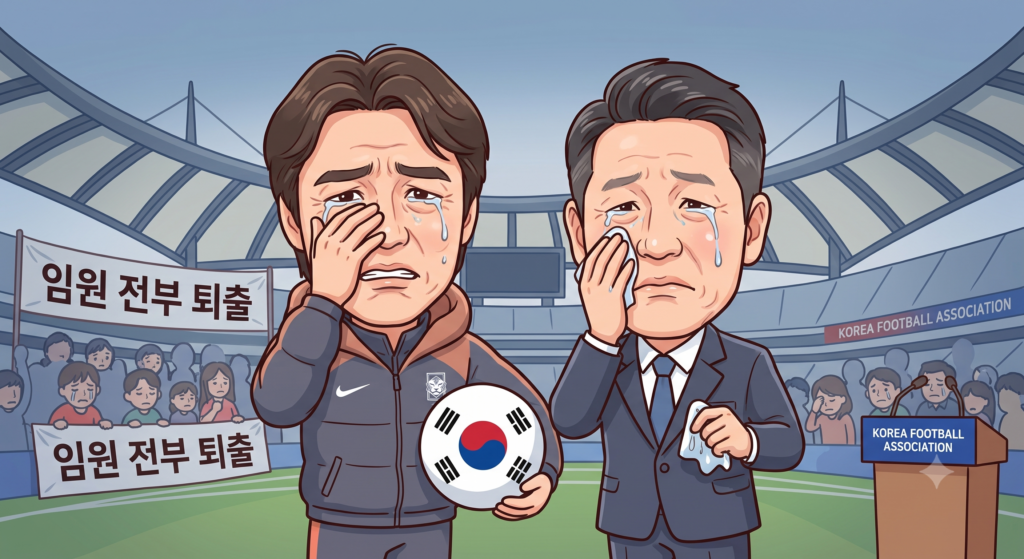 홍명보와 정몽규, 대한축구협회 개혁
