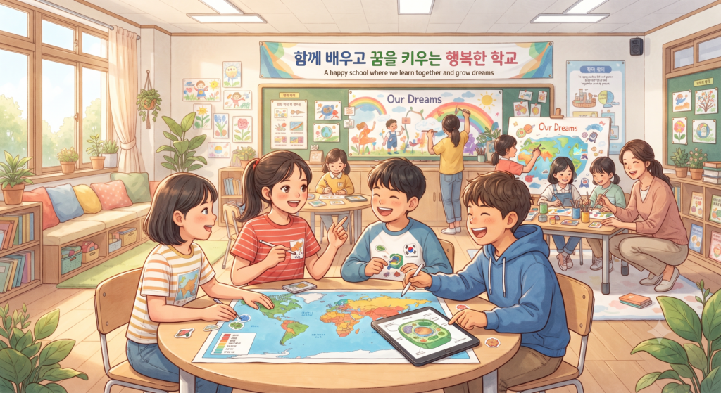 초등학교 초등교육 학교생활하는 우리아이